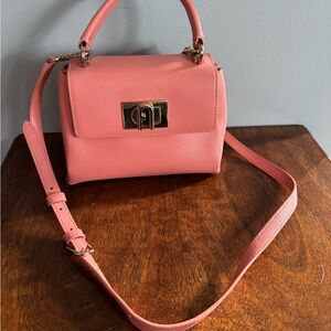 Furla 1927 Mini Top Handle in begonia leather